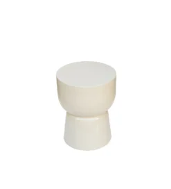 Stolik kawowy boczny BRIX KIAN 46 cm biały