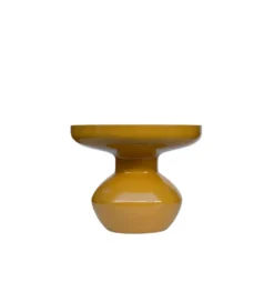Stolik kawowy boczny BRIX LOU 40 cm musztardowy