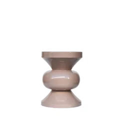 Stolik kawowy boczny BRIX OLE 47 cm vitntage różowy