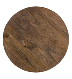 Stolik kawowy boczny CAMETRAN 50 cm drewno mango