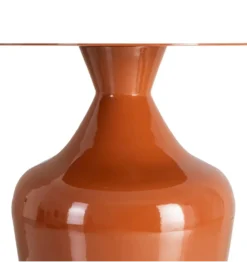 Stolik kawowy boczny CERANKI  47 cm terakkota