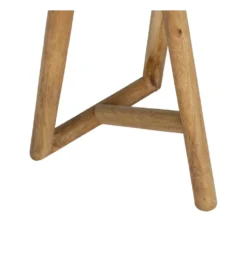Stolik kawowy boczny DREKEO 55 cm drewno mango