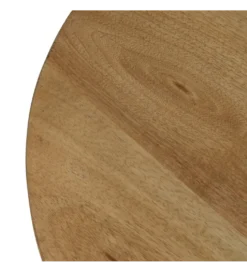 Stolik kawowy boczny DREKEO 55 cm drewno mango