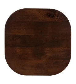 Stolik kawowy boczny FEGANE 65 cm drewno mango