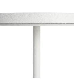 Stolik kawowy boczny GARAS 57 cm biały