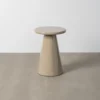 Stolik kawowy boczny GLOSSY 60 cm taupe