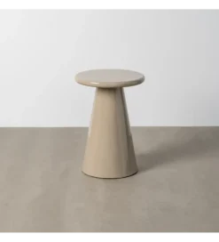 Stolik kawowy boczny GLOSSY 60 cm taupe
