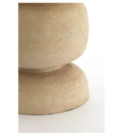 Stolik kawowy boczny JALON 51 cm beżowy
