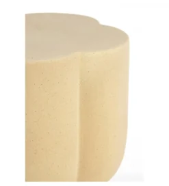 Stolik kawowy boczny JUNTO 45 cm ceramika piaskowy mat