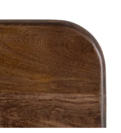 Stolik kawowy boczny KIRITON 45 cm drewno mango