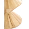 Stolik kawowy boczny LARUS 50 cm drewno mango naturalny