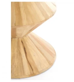 Stolik kawowy boczny LARUS 50 cm drewno mango naturalny
