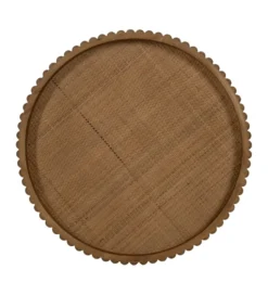 Stolik kawowy boczny LETTYN 62 cm drewno jodły