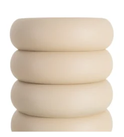 Stolik kawowy boczny MESTAKO 51 cm beżowy