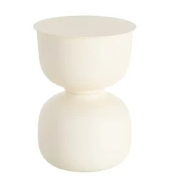 Stolik kawowy boczny MINTEU 52 cm biały