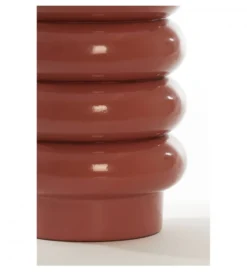 Stolik kawowy boczny MIROGI 40 cm czerwony