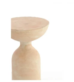 Stolik kawowy boczny MURLA 56 cm beżowy
