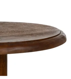 Stolik kawowy boczny ODEZANM 69 cm drewno mango