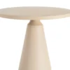Stolik kawowy boczny OFERAN 50 cm taupe
