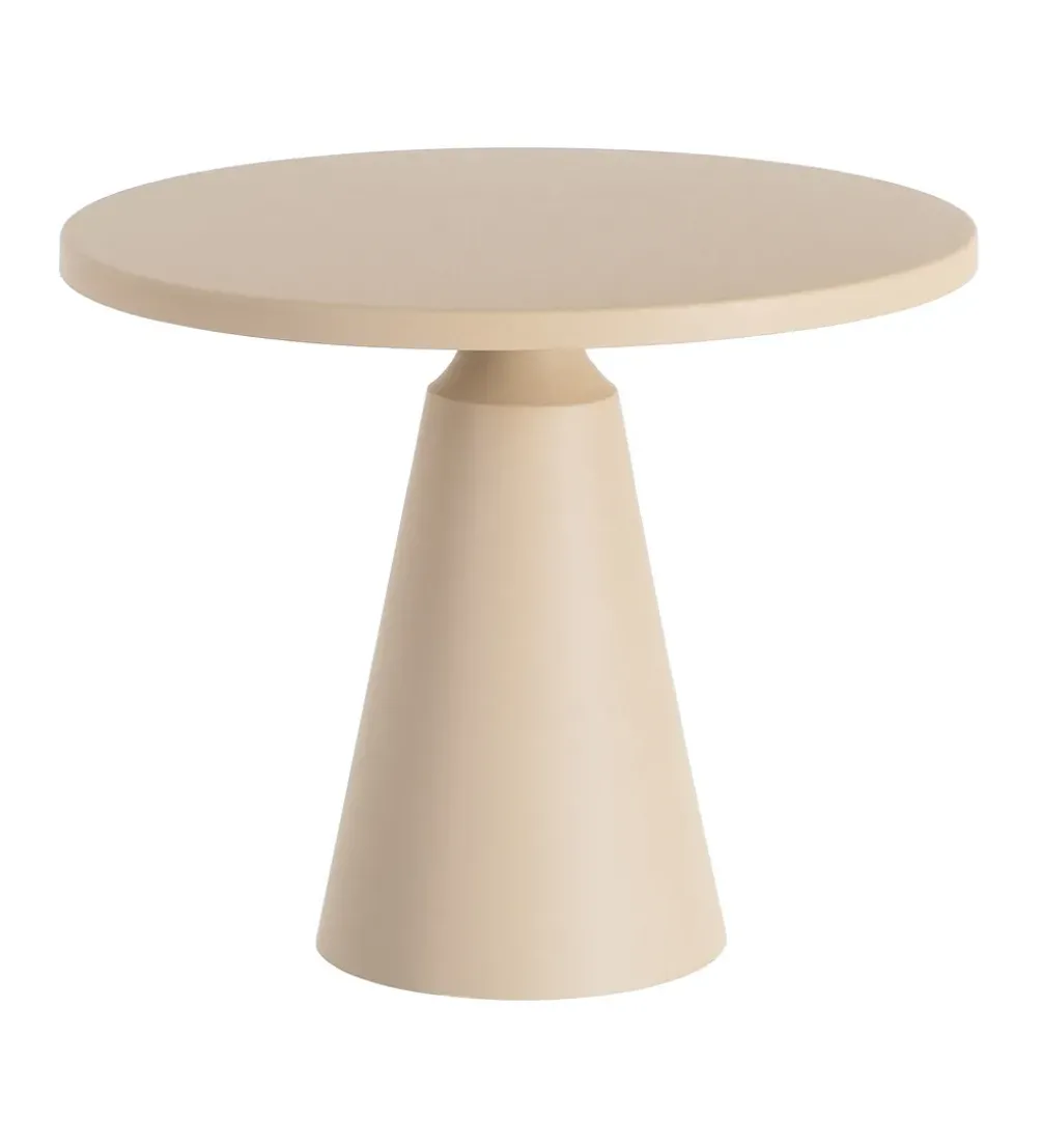 Stolik kawowy boczny OFERAN 50 cm taupe