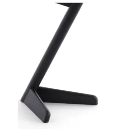 Stolik kawowy boczny QIANO 63 cm drewno mango czarny mat