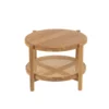 Stolik kawowy boczny ROSMYN 68 cm drewno teak