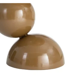Stolik kawowy boczny SYLVIAM 58 cm brązowy naturalny