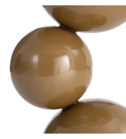 Stolik kawowy boczny SYLVIAM 58 cm brązowy naturalny