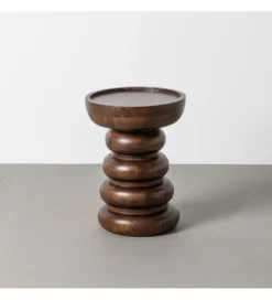 Stolik kawowy boczny TERANMO 47 cm drewno mango