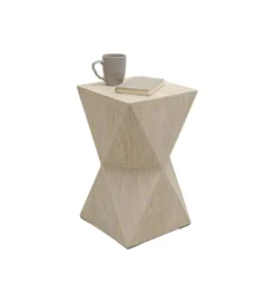 Stolik kawowy boczny TRAVERTINO 54 cm