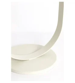 Stolik kawowy boczny TRIANA 65 cm kremowy mat