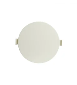 Stolik kawowy boczny TRIANA 65 cm kremowy mat