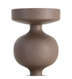 Stolik kawowy boczny VATENI 33 cm brązowy