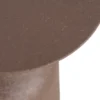 Stolik kawowy boczny VATENI 36 cm brązowy