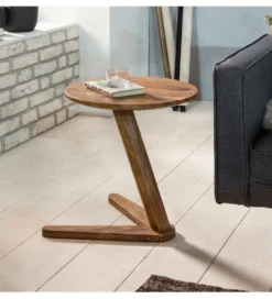 Stolik kawowy BOHA 45 cm drewno sheesham