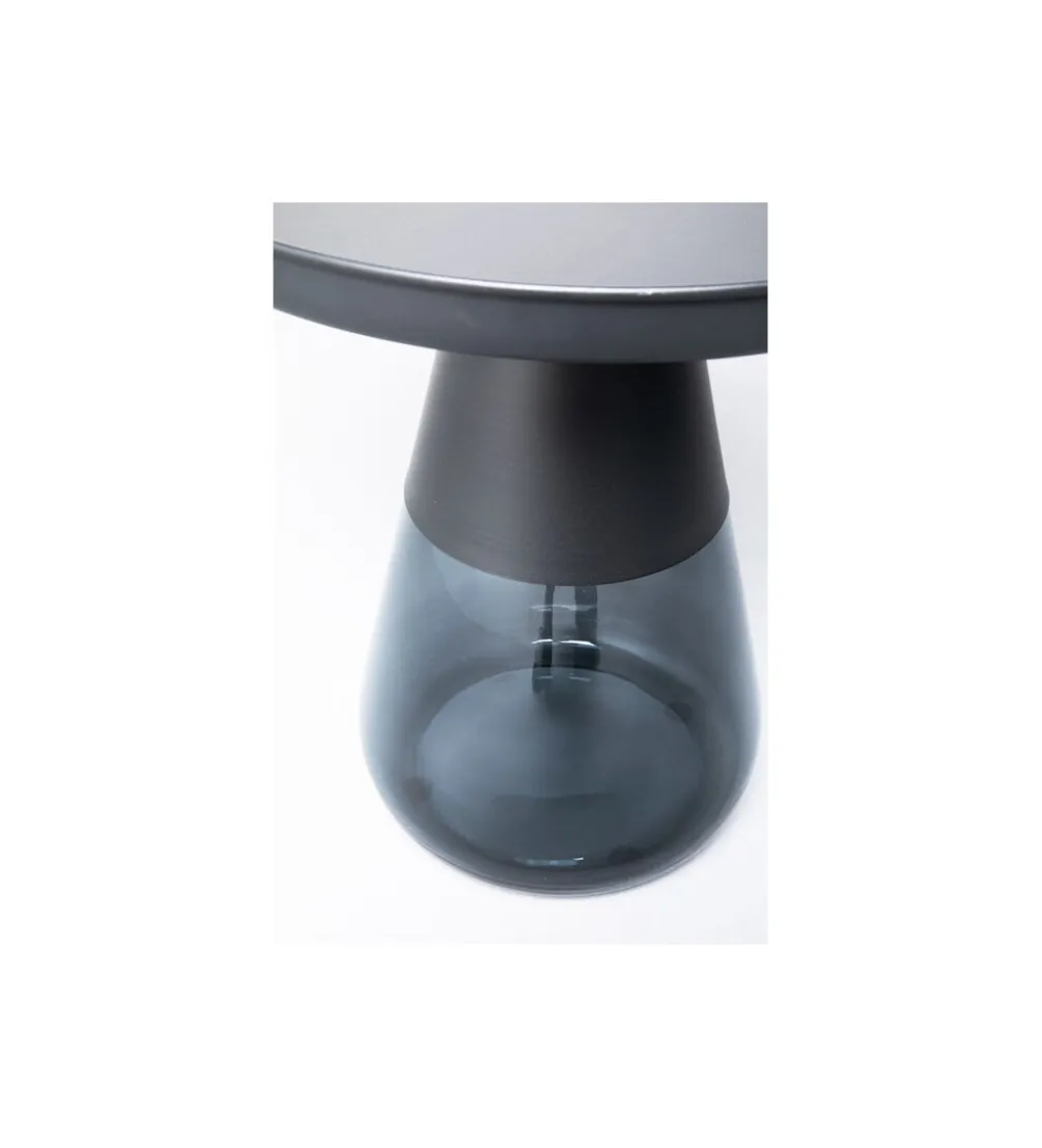 Stolik kawowy BOTTIGLIA 50 cm czarny