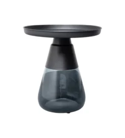 Stolik kawowy BOTTIGLIA 50 cm czarny