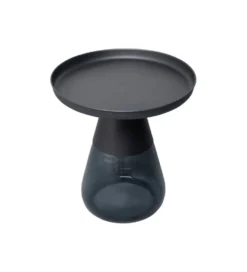 Stolik kawowy BOTTIGLIA 50 cm czarny