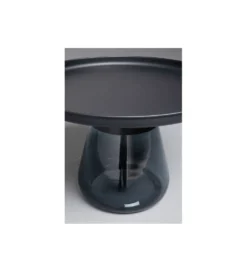 Stolik kawowy BOTTIGLIA 60 cm czarny