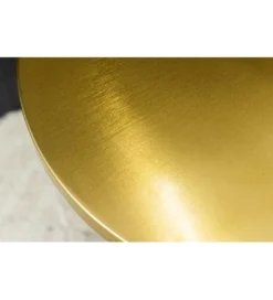 Stolik kawowy BRILANT 38 cm złoto czarny