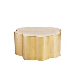 Stolik kawowy BRILANT  71 cm złoty