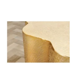 Stolik kawowy BRILANT  71 cm złoty