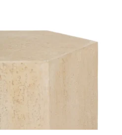 Stolik kawowy BRIL 42 cm beżowy