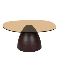 Stolik kawowy Brix Mylon 86 cm Brązowy