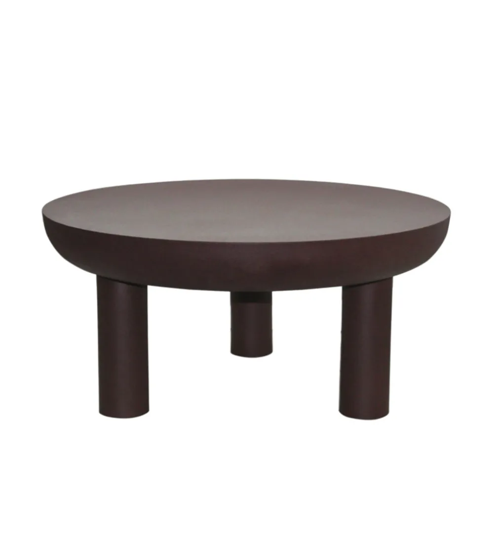 Stolik kawowy BRIX NIKO 85 cm brązowy