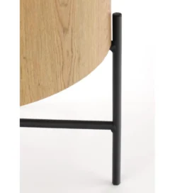 Stolik kawowy BROOKLYN 45 cm w optyce dąb