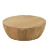 Stolik kawowy CAMILLE 88 cm drewno mango naturalny