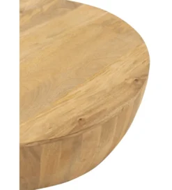 Stolik kawowy CAMILLE 88 cm drewno mango naturalny