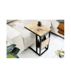 Stolik kawowy CAMINO Craft 30 cm drewno mango