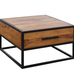 Stolik kawowy CARBERA 65 cm drewno sheesham